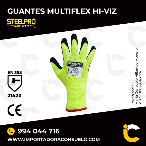 5 Pares De Guantes Anticorte Nivel 5 Industrial Steelpro